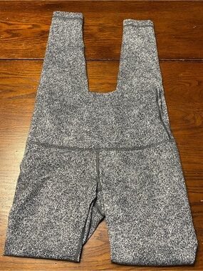 lululemon athletica Speckled Gray High-Rise Leggings size 4